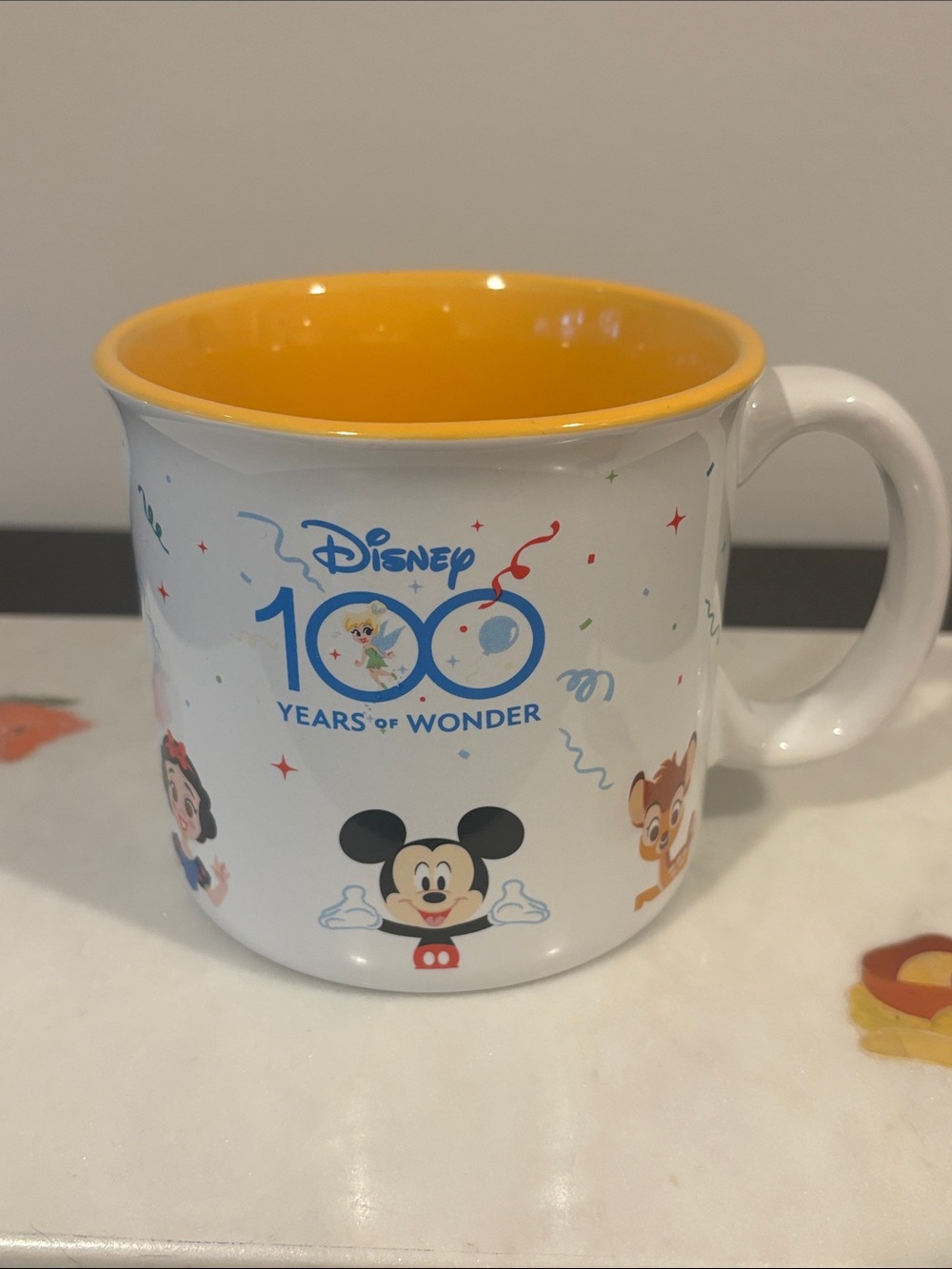 Disney 100 Years of Wonder Camping Coffee Mug NWT